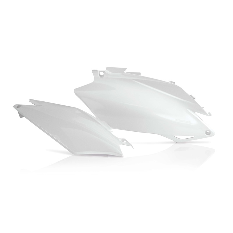 SIDE PANELS FOR HONDA CRE 450 F CRF 250 R 2011-13 white