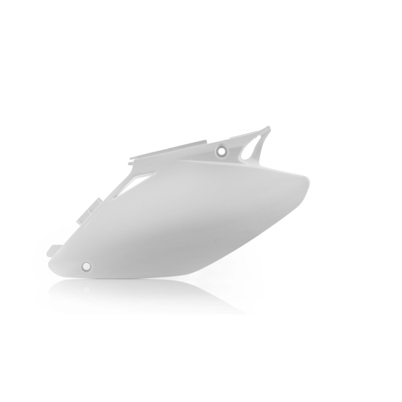 SIDE PANELS FOR HONDA 50 DERAPAGE COMPETITION CR 125 R 2T CRE 125 R 2T CRE 50 B CRE 50 SIXAJA 2002-7 white