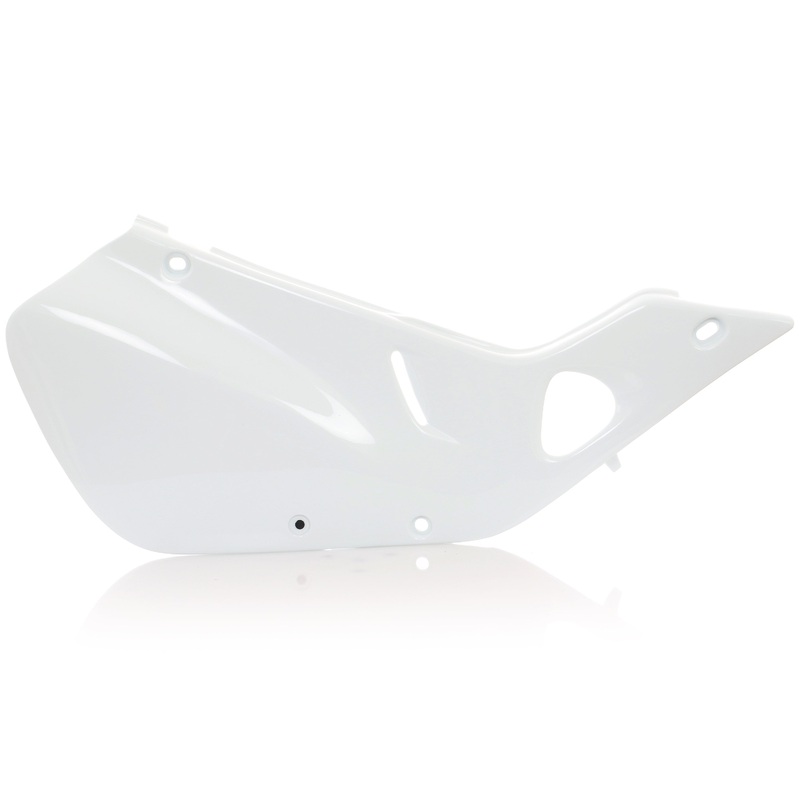 SIDE PANELS FOR HONDA CR 125 R 2T CR 250 R 2T CRE 125 R 2T CRE 250 F CRE 250 R 2T 1997-99 white