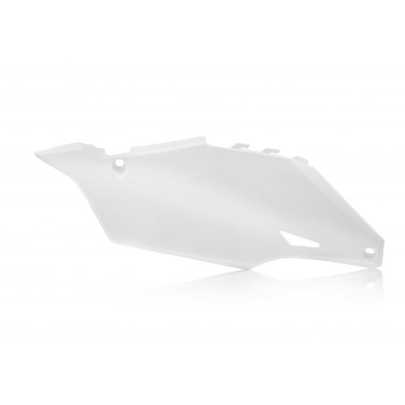 SIDE PANELS FOR KAWASAKI KX 250 KX 250 X KX 300 X ENDURO KX 450 KX 450 F KX 450 X  2019-24 white