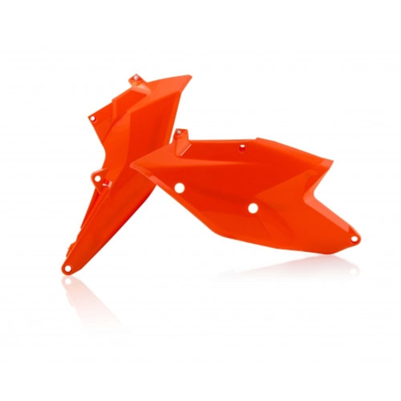 SIDE PANELS FOR KTM EXC 250 EXC 250 TPI EXC 300 EXC 300 TPI EXC-F 250 EXC-F 350 EXSX 150 SX 125C-F 500 EXC-F 450 2016-19 Orange 016