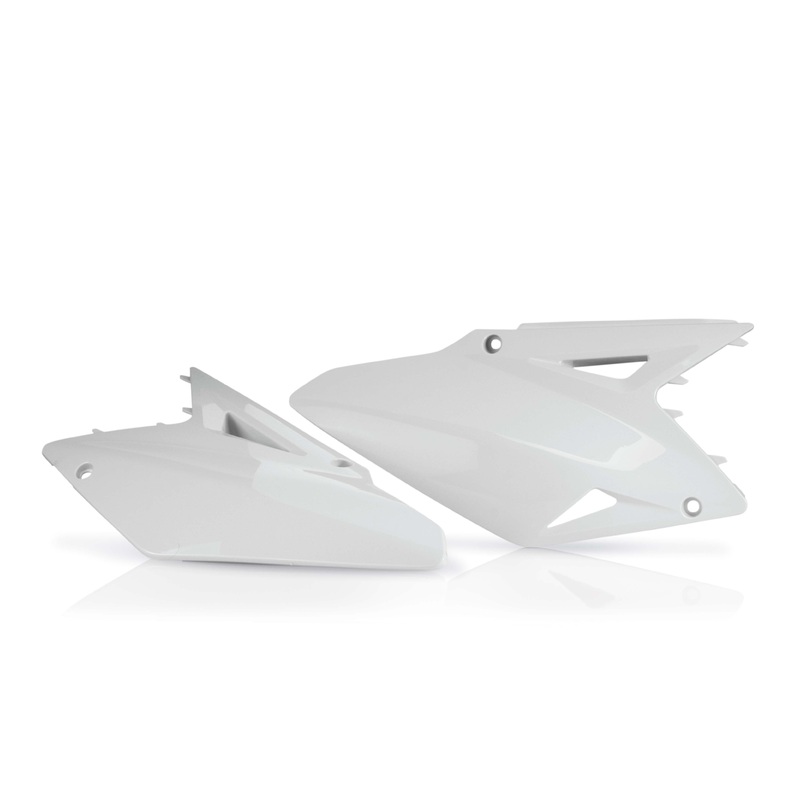 SIDE PANELS FOR SUZUKI RM-Z 450  2008-17 white