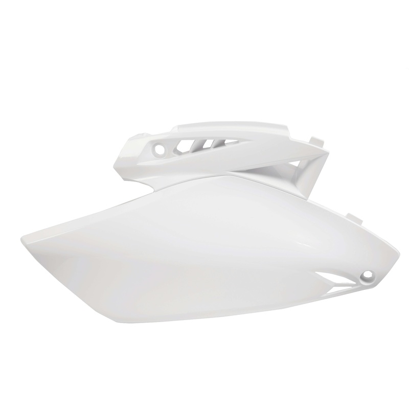 SIDE PANELS FOR YAMAHA YZ 250 F 2010-13 white