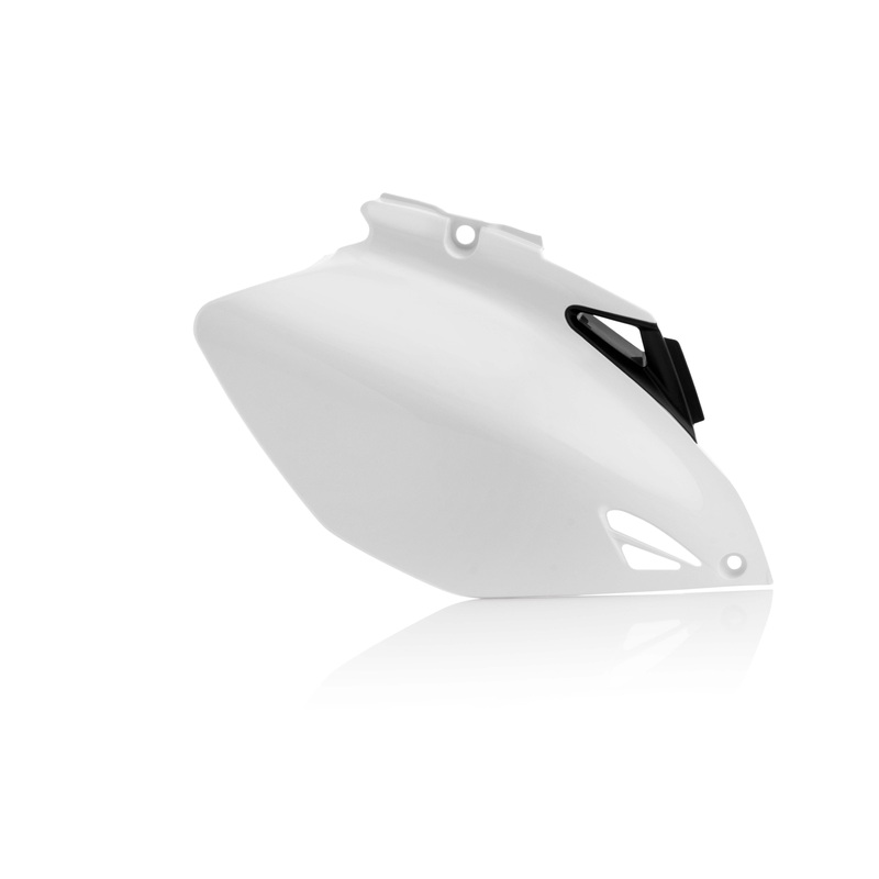 SIDE PANELS FOR YAMAHA YZ 250 F YZ 450 F 2006-9 white