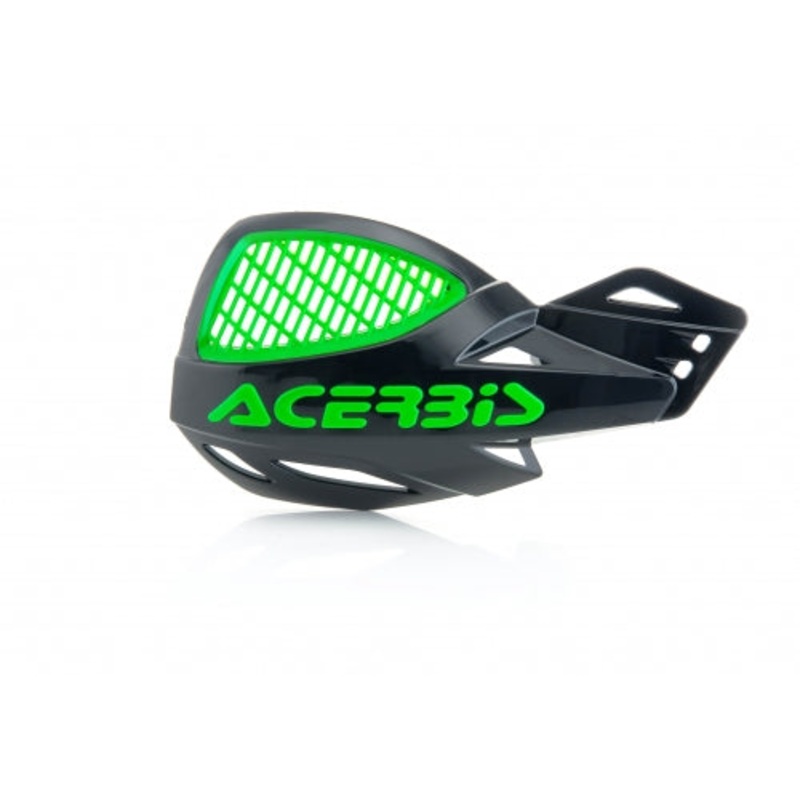 MX UNIKO VENTED HANDGUARDS RX 125 RR 125 2T RR 125 2T RACING RR 50 2T 1990-2025 black/green