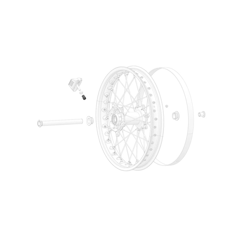 Rim lock nut