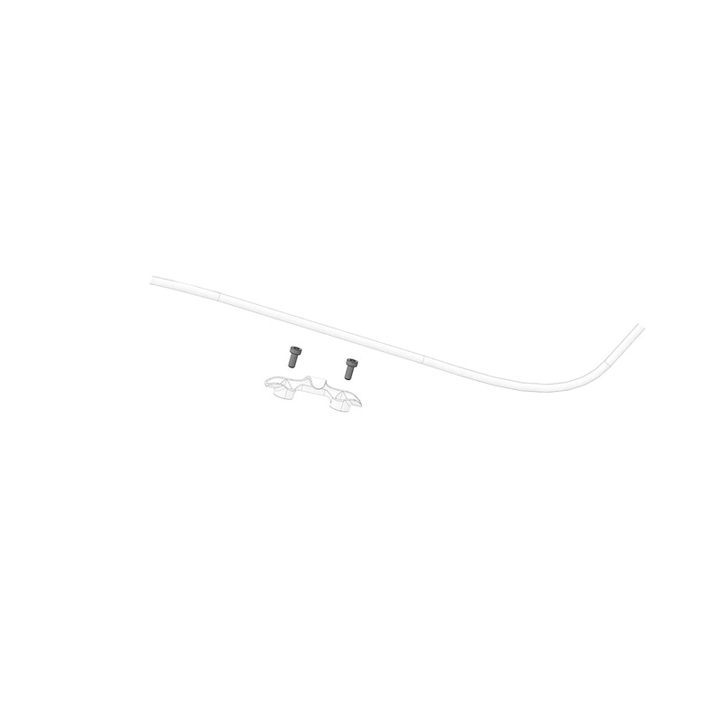 Swingarm brake line bracket bolt