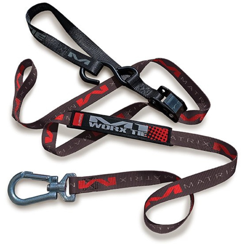 M1.0 Worx Tie Down Set Black Black