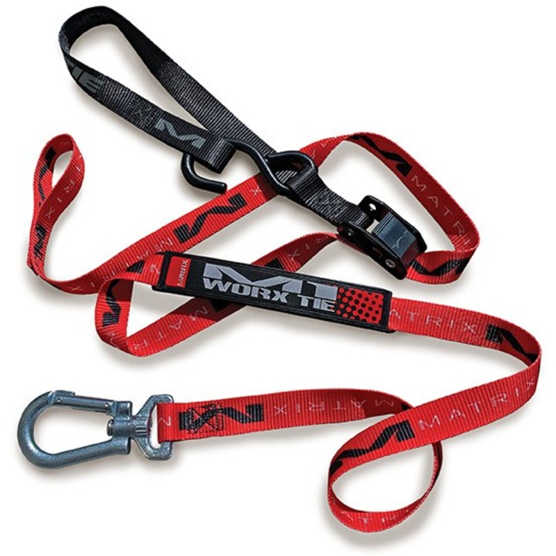 M1.0 Worx Tie Down Set Red Red