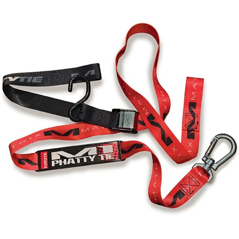 M1 1.5 Phatty Tiedowns Ratcheting Red Red