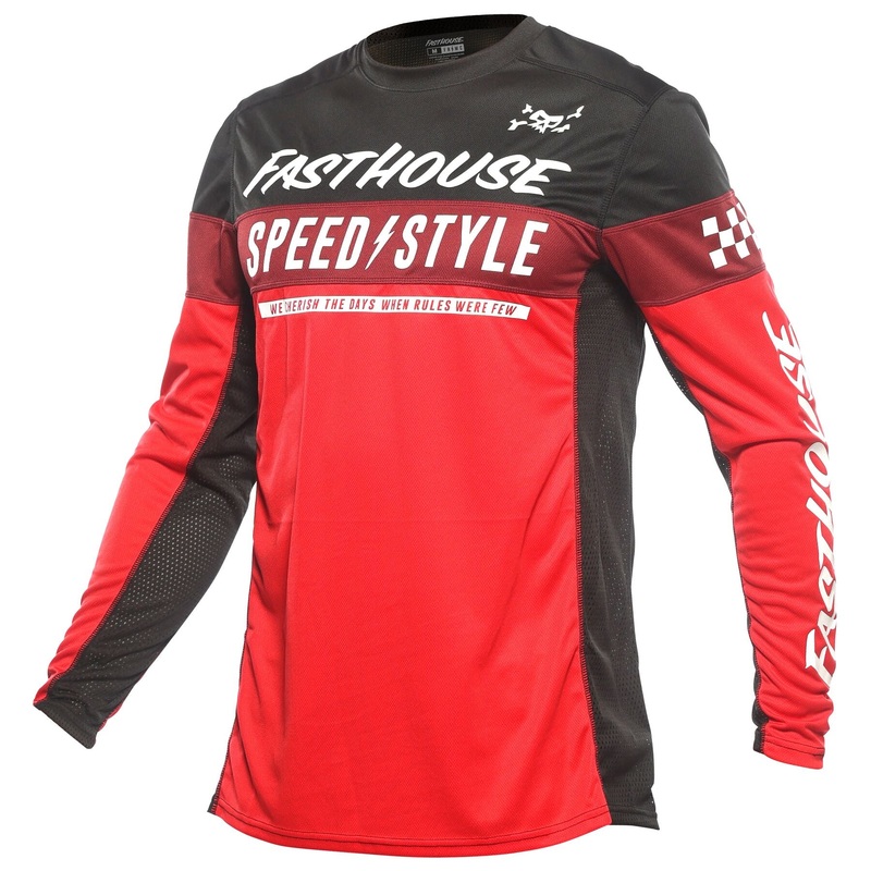 Youth Grindhouse Akin Jersey – Black/Red YSM