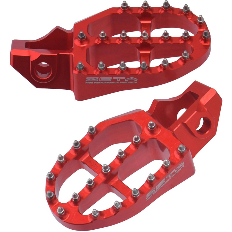 Aluminum FootPegs GASGAS MC/EC Red Red