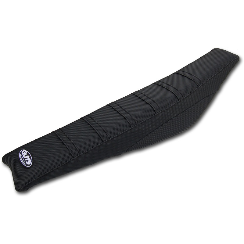 Ribbed Velcro cover Black KTM SX85 18-23, GAS GAS MC85 21-23 Black/Black