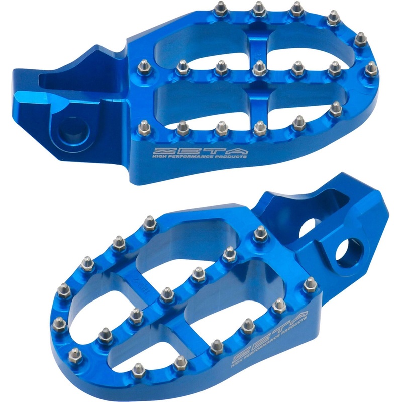 ZETA Aluminum FootPegs Husky FC 16-21, TE/FE 17-21 Blue Blue