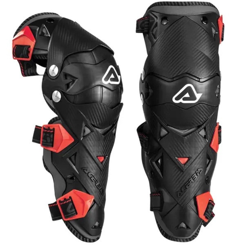 IMPACT EVO 3.0 – KNEE GUARD BLACK/RED