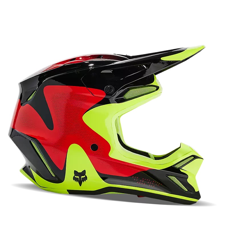 V3 Revise Helmet – Red/Yellow XSmall