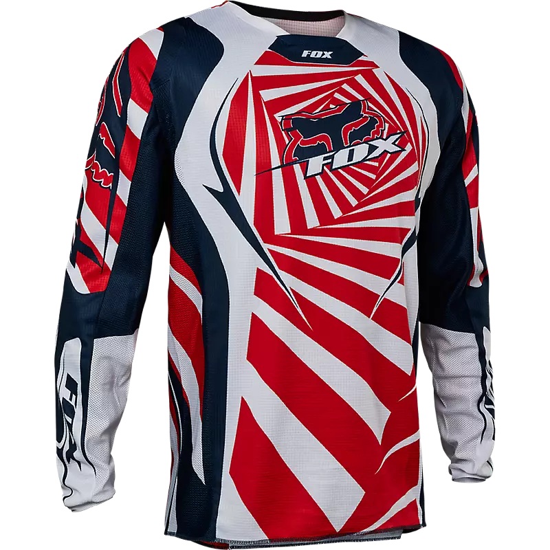 Youth 180 Goat Vertigo Jersey Navy/Red YS