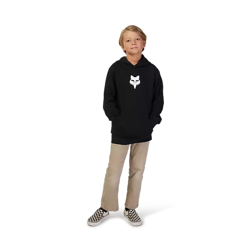 Youth Legacy Pullover Hoodie Black Youth XS