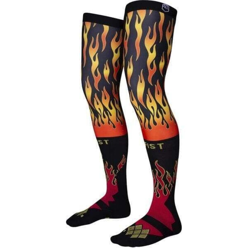 Fist Flaming – Moto Socks Black Small/Medium