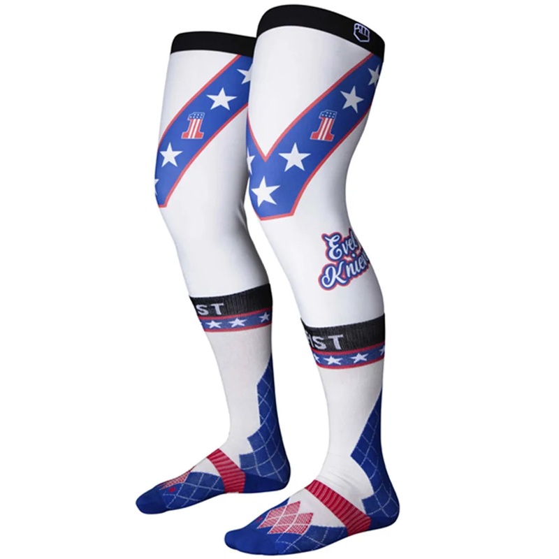 Fist Kinevel – Moto Socks White White Small/Medium