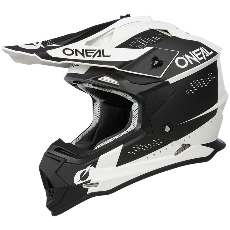 2SRS Helmet GLITCH V.23 black/white XXL (63/64 cm) Large Black / White
