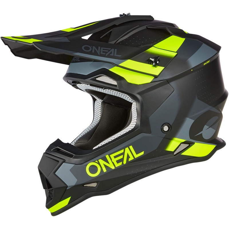 2SRS Helmet SPYDE V.23 Small Black / Grey / Neon