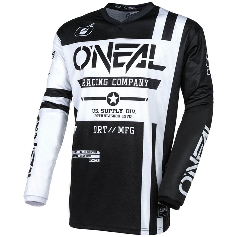 ELEMENT Jersey WARHAWK V24 Large Black / White