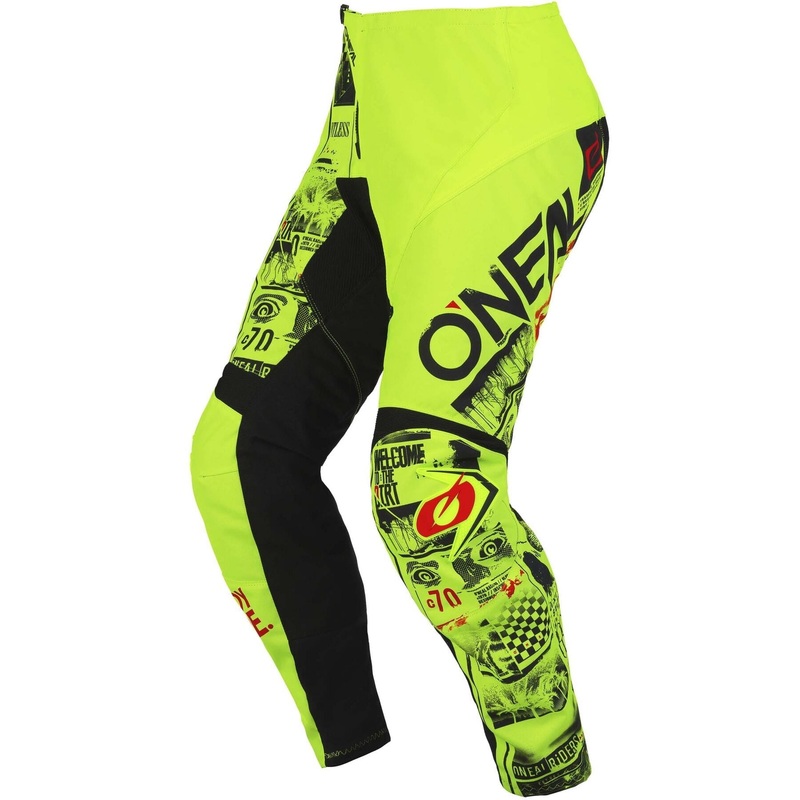 ELEMENT Youth Pants ATTACK V.23 neon yellow/black 18