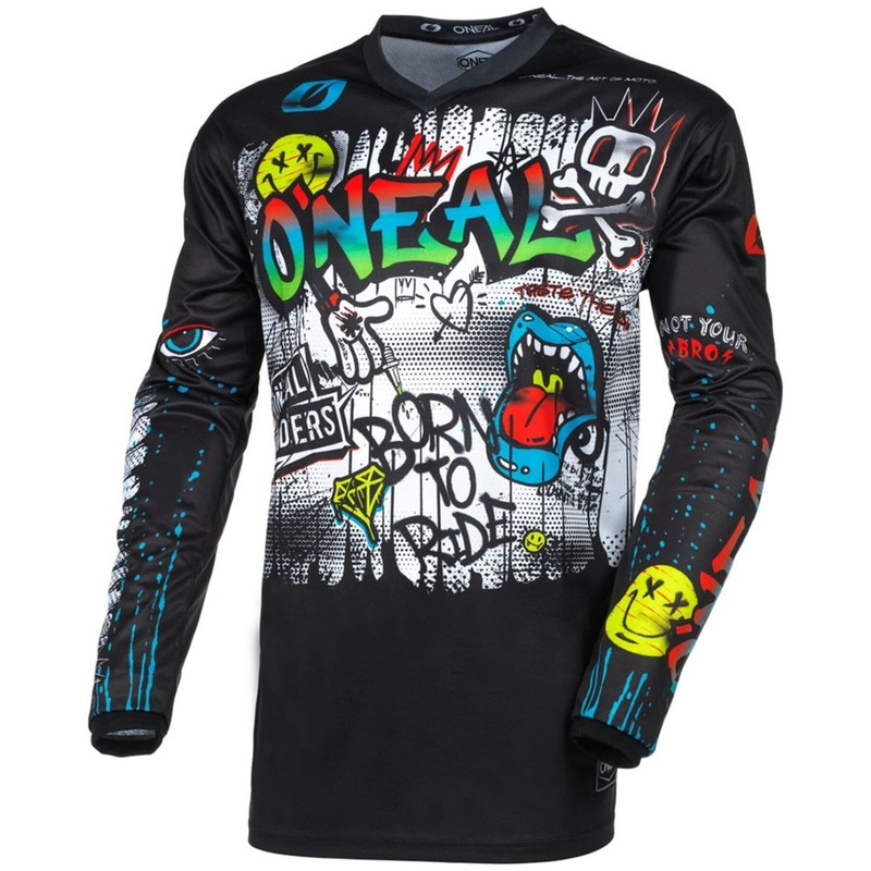 ELEMENT yth Jersey RANCID V24 X-Small Black / White
