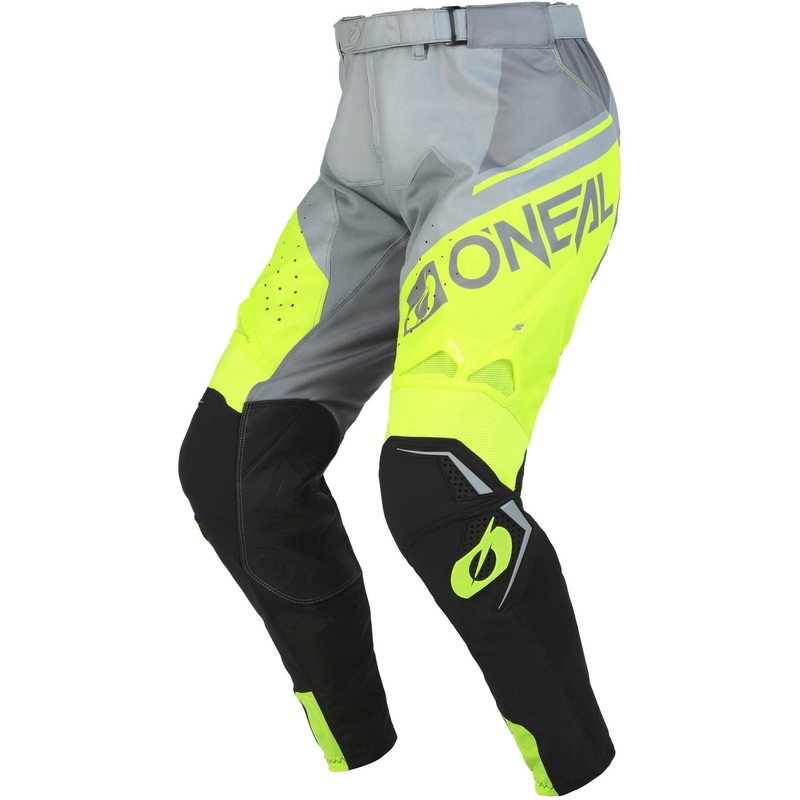 HARDWEAR Pants FLOW V.23 gray/neon yellow 30/46 30