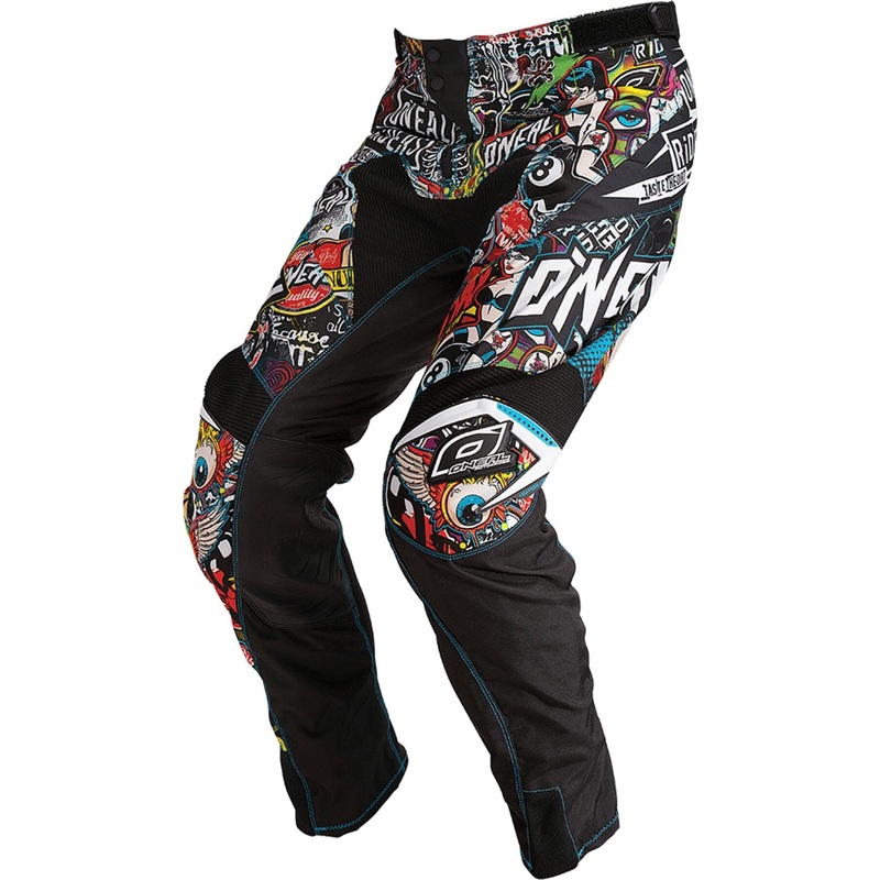 MAYHEM Pants CRANK black/multi 28