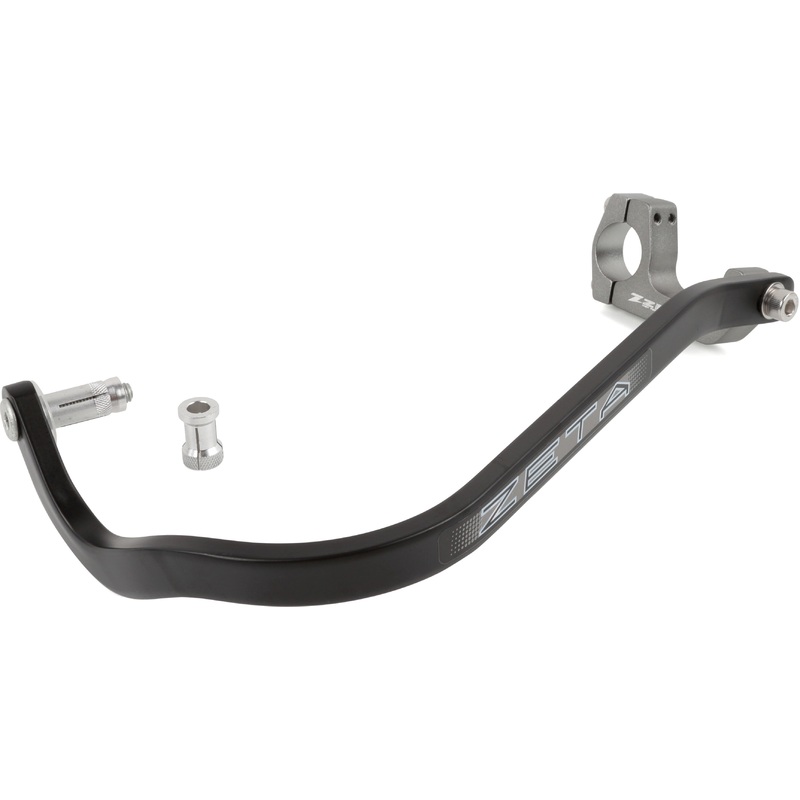 Armor Hand Guard Bend for 26.8mm bar inc mount kit U-Clamp black KTM / Husky One size Black