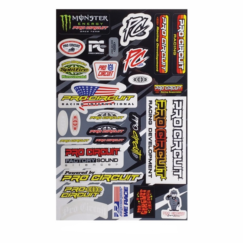 Deluxe decal sheet One size White