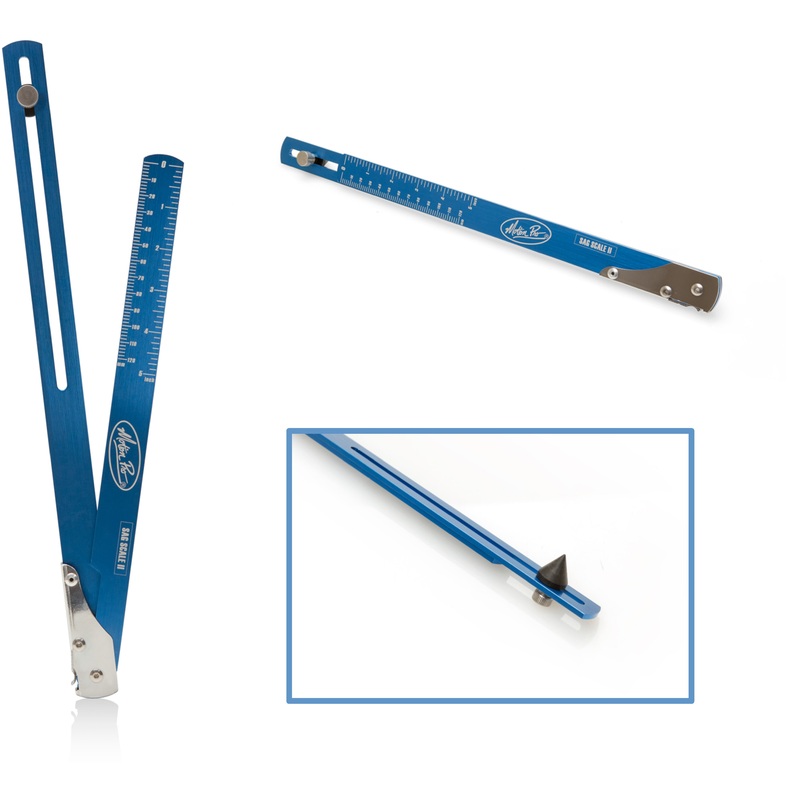 Folding Sag Scale Blue