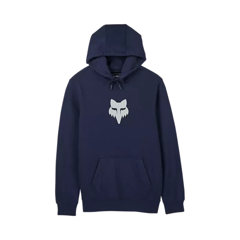 Fox Head Pullover Hoodie – Midnight Navy Small