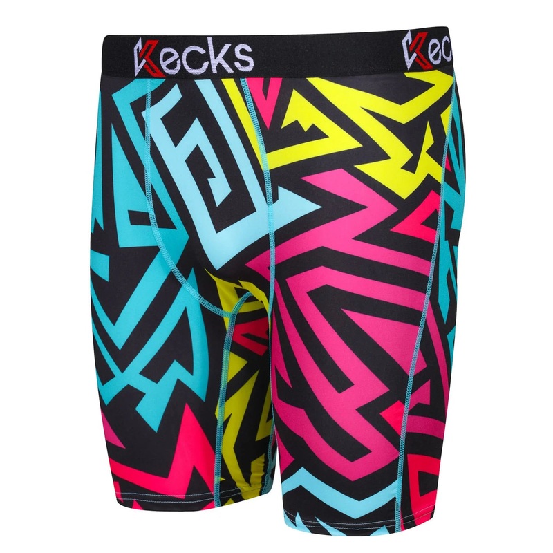 Kids Jagged Maze Boxer Shorts MEDIUM 9-10