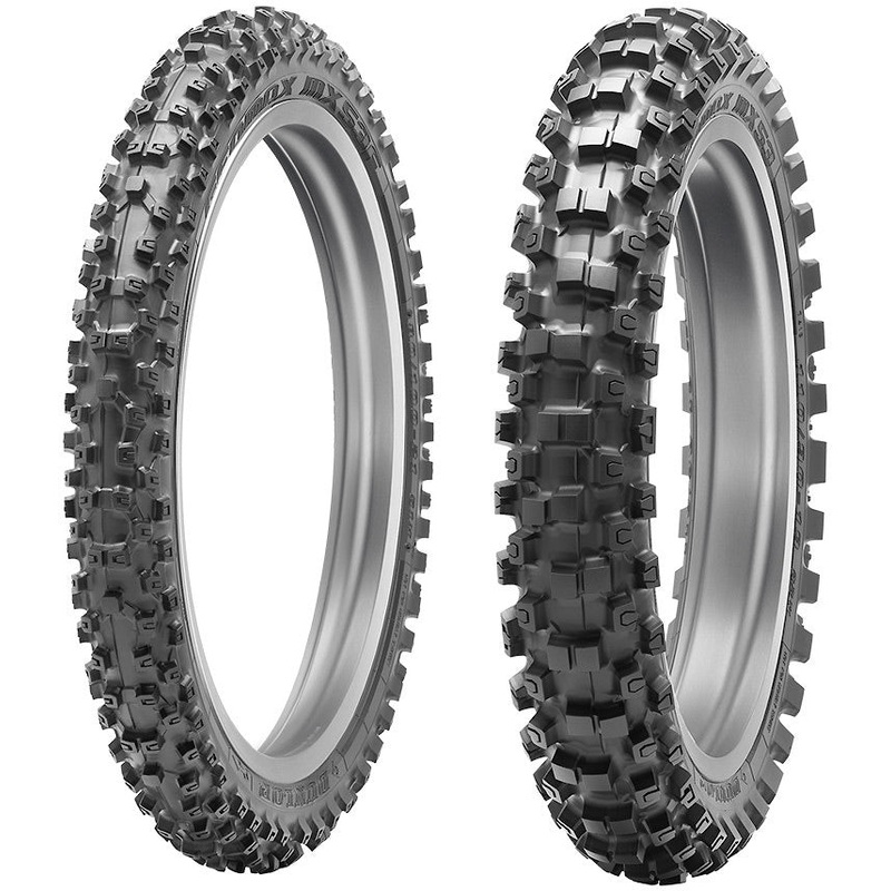 Rear Tyre 120/90-19 GEOMAX MX53 (INTERMEDIATE) 19 inches Black
