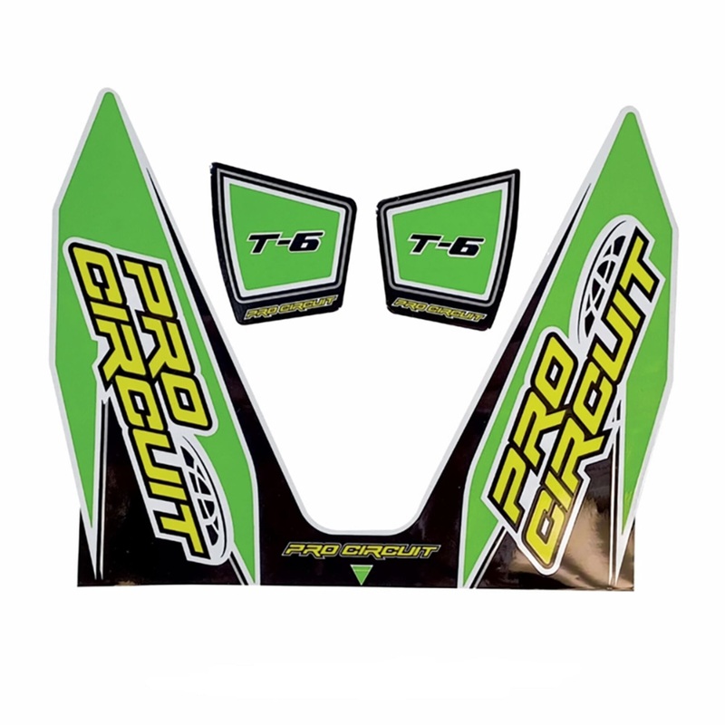 Replacement T-6 wrap and end cap decal One size Green