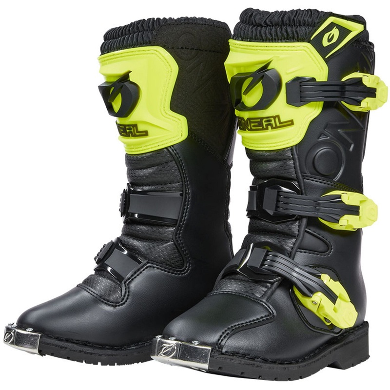 Rider Pro Youth Boot Neon Yellow 1