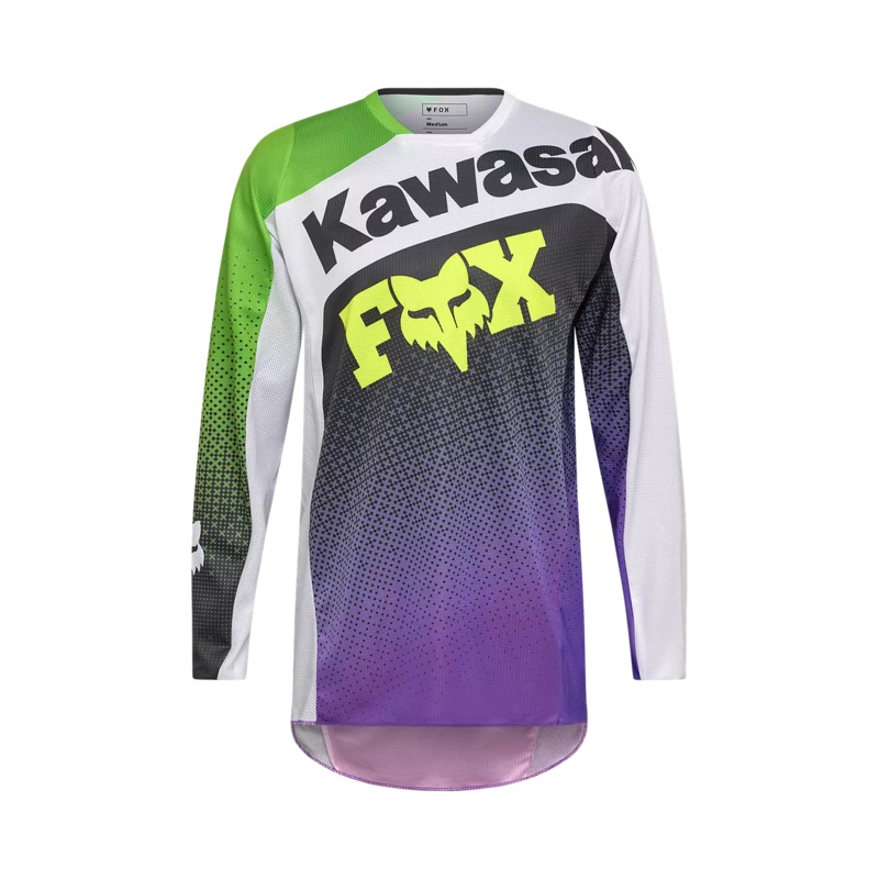 180 KAWASAKI JERSEY – PURPLE/WHITE XS