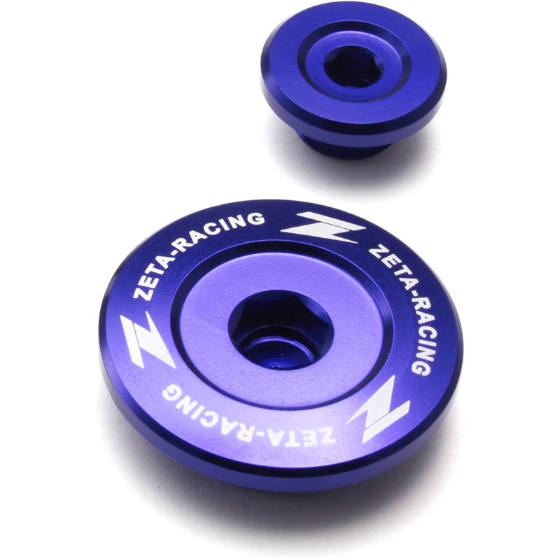 Engine plugs Husqvarna FC / FE 250/350/450 14-21 blue Nuts Bolts Washers One size Blue
