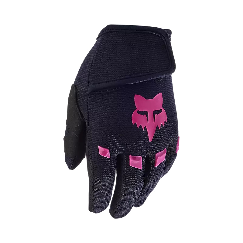 KIDS DIRTPAW GLOVE – BLACK/PINK KS