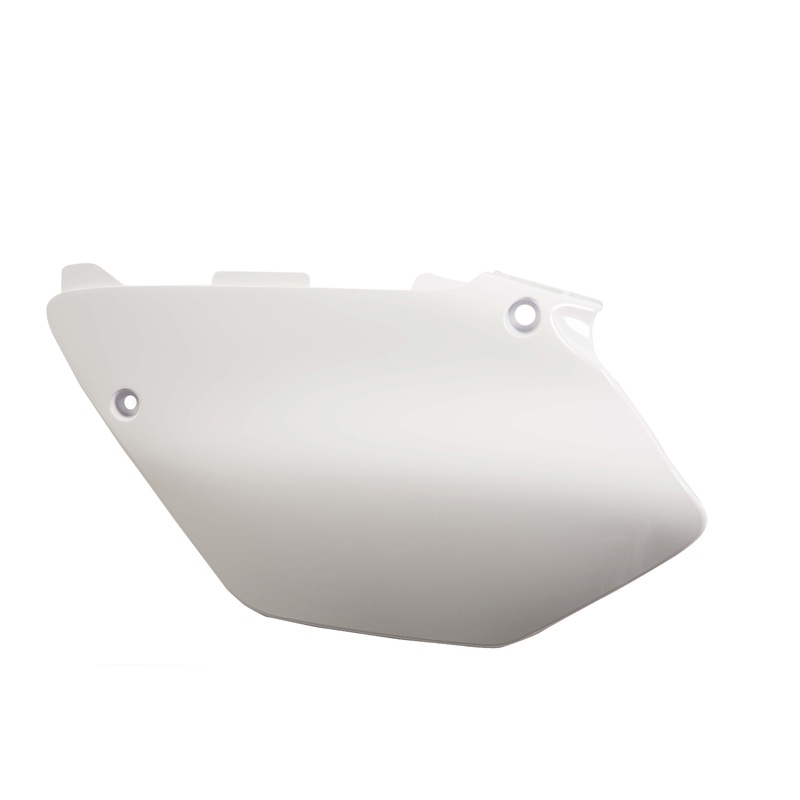 SIDE PANELS FOR YAMAHA WR 125 2T WR 250 2T YZ 125 YZ 250 2002-5 white