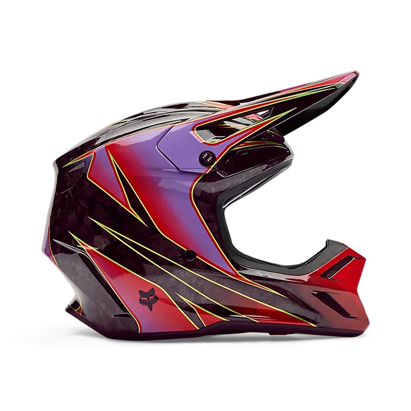 V3 RS CANVAS HELMET – RED XS