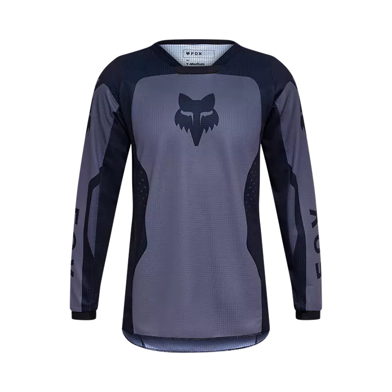 YTH 180 SHIELD JERSEY – BLACK YS