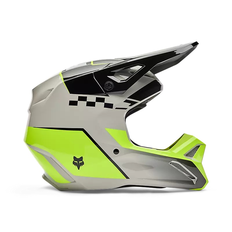 YTH V1 COLLECT HELMET – GREY/YELLOW YS