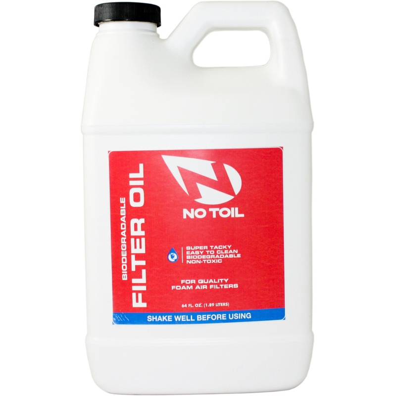 NoToil Air Filter oil 1/2 gallon Black