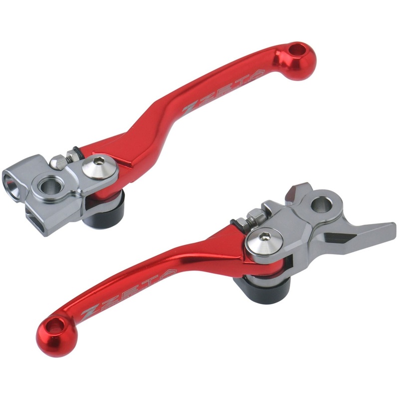 Pivot brake/clutch lever set Brembo GAS GAS 21-22 Red One size Red
