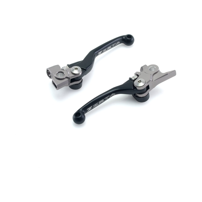 Pivot brake/clutch lever set KTM/Husqvarna TC 14-21 FC 16-22 TE/FE 17 Black One size Black