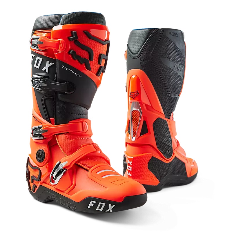 Instinct Boots – Flo Orange Flo Yellow UK 8